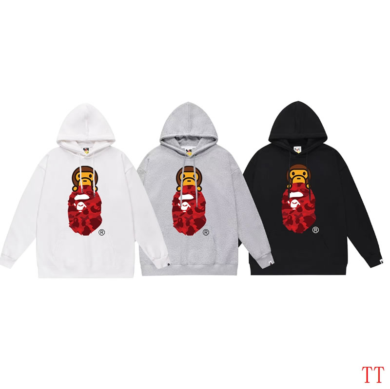 Iconic Streetwear for Everyday Style Replica Bape Black Hoodie S,M,L,XL,XXL