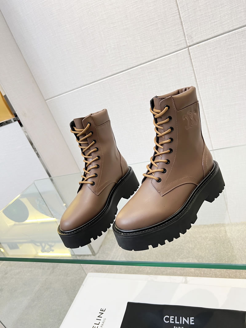 Fashion - Forward Replica Celine Combat Boots - Premium Quality, Low Price