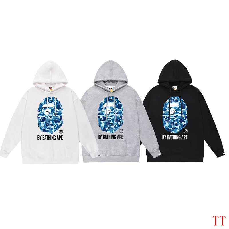 Bape Replica Hoodie Grey Redefine Streetwear with Bold and Sleek Style S,M,L,XL,XXL