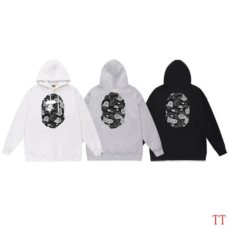 Grey Bape Hoodie Replica by Sleek, Comfortable, and Perfect for Effortless Urban Fashion