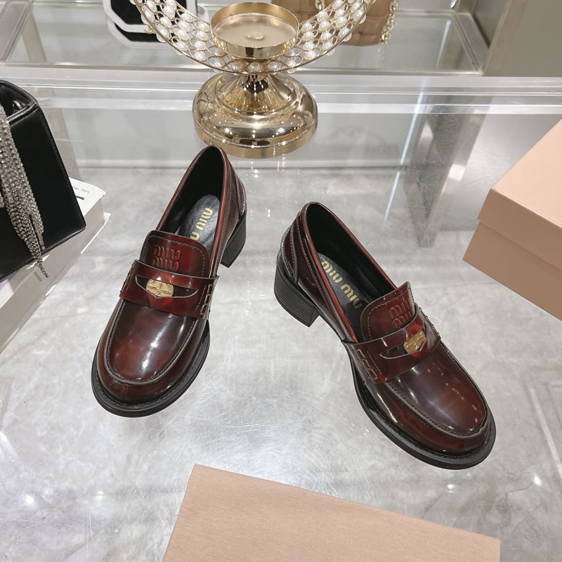 Classic Meets Chic - MiuMiu Style Replica Loafers