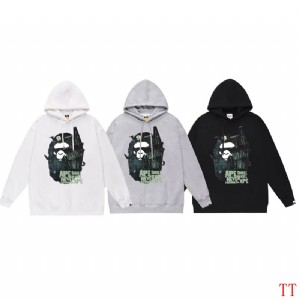 Effortless Cool Replica Grey Bape Hoodie S,M,L,XL,XXL