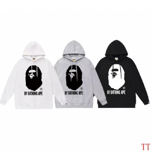 Stylish Replica Grey Bape Hoodie Perfect for Streetwear Fans S,M,L,XL,XXL