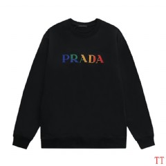 Metal triangle logo Cotton fabric replica prada coat mens