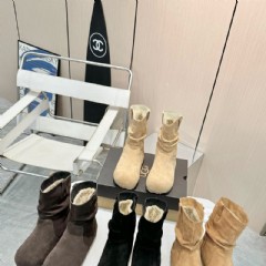 Korean retro soft fufu snow boots Replica ugg botas