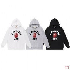 Trendy White Bape Hoodie Replica Effortless Style for Any Occasion S,M,L,XL,XXL